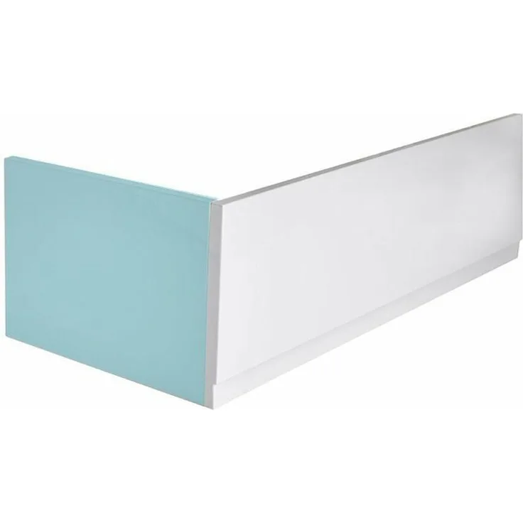 COUVERT 120 R, Frontschürze rechts, 120x52 cm, weiss