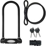 Master Lock Bügelschloss 8285 mit Halter inklusive Kabel 