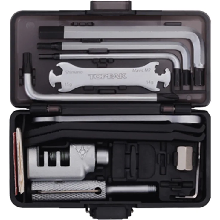 Topeak Werkzeugkoffer Survival Gear Box, Grau