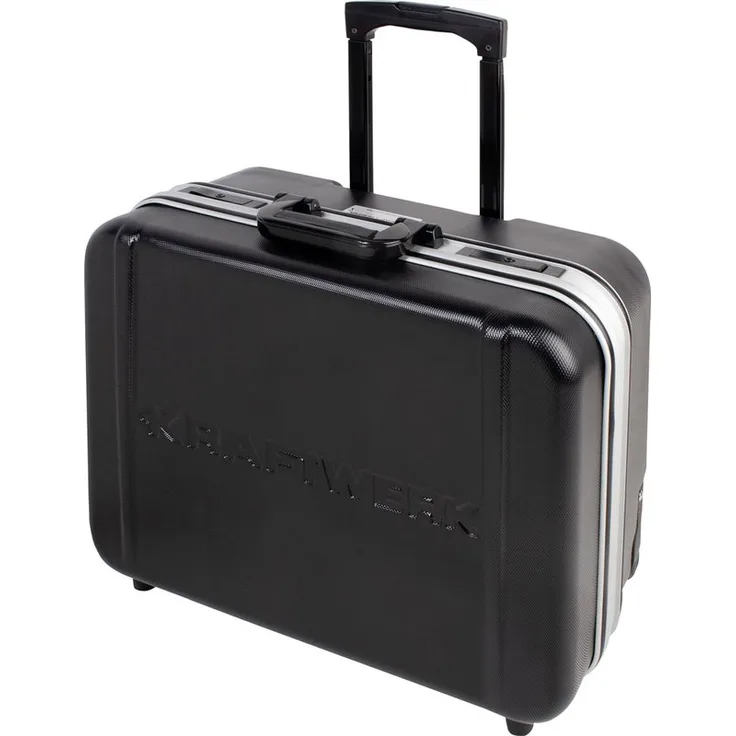 Kraftwerk P395 ABS-Roll-Werkzeugkoffer leer mit ausziehbarem Griff