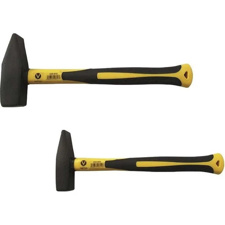 Profi 2 tlg Set Schlosserhammer Fiberglas Stiel Schlosser 300 1000 g