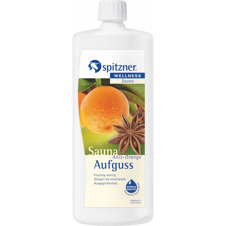 Spitzner Saunaaufguss Anis Orange 1 Liter 8850057