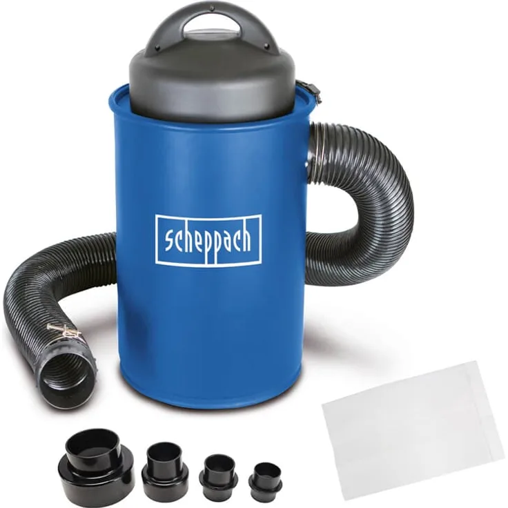 Scheppach Absauganlage HA1000 50l, 183 m3/h inkl. Adapter-Set