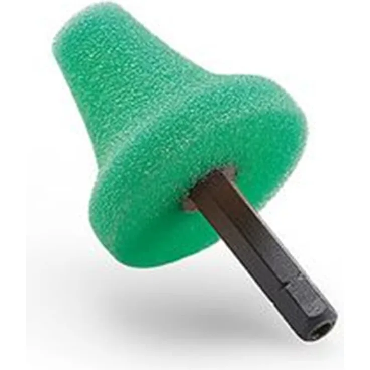 Flex Polierschwamm PK-G Grün 35 HEX 5 Stück, Kegelform 517.798