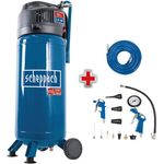 Scheppach Druckluft Kompressor 50L Luftkompressor 10bar 2PS stehend HC51V
