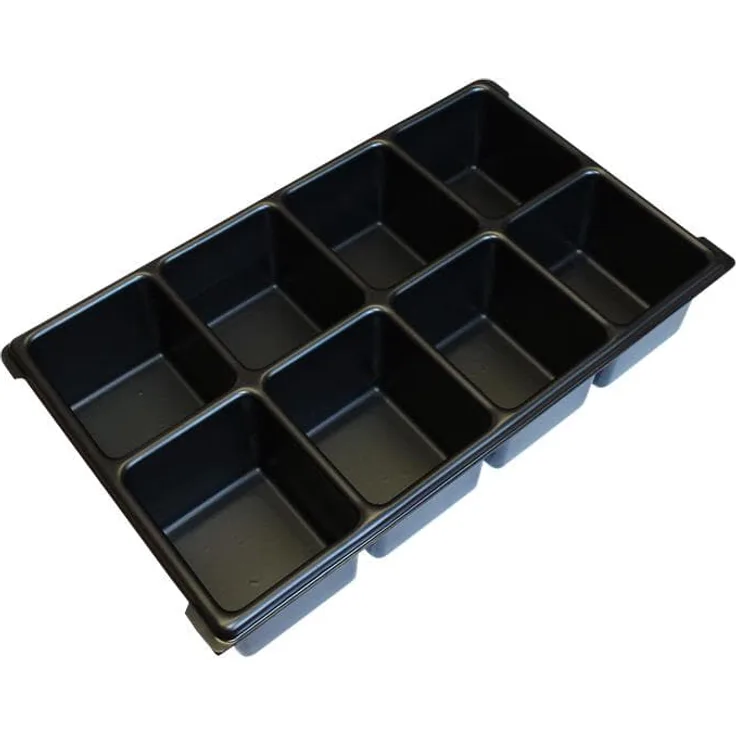 Sortimo Kleinteileeinsatz Sortimentseinlage mit 8 Mulden für XL-Boxx