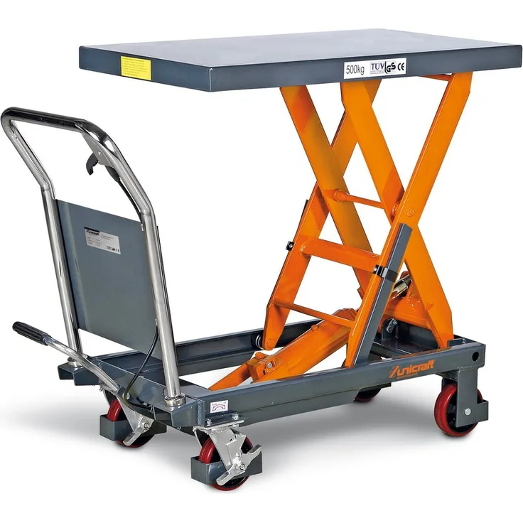 Unicraft Scherenhubtisch Hubtisch fahrbar FHT 500 6150500