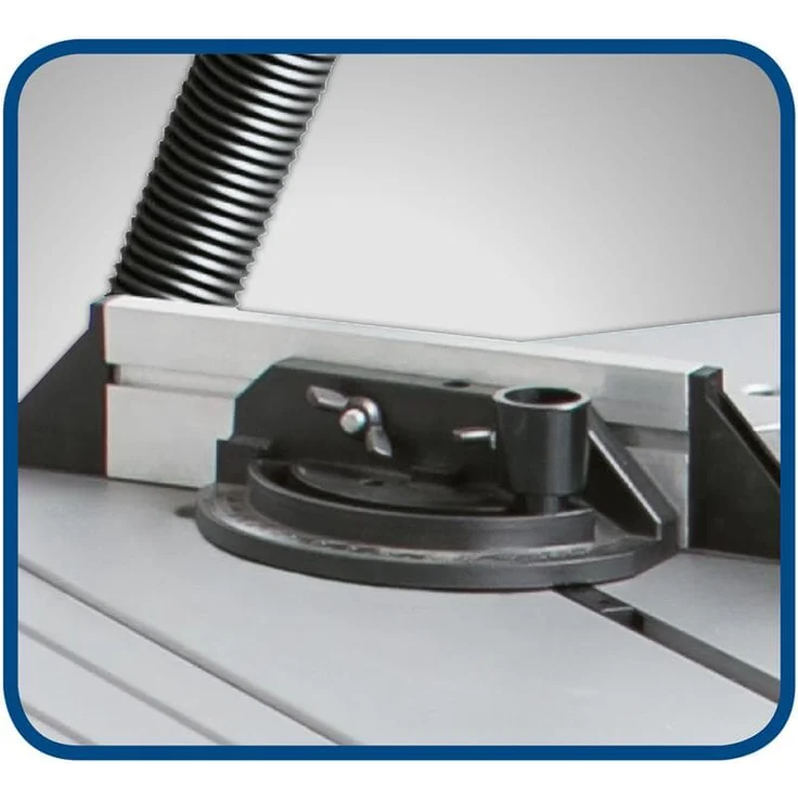 Scheppach Tischkreissäge HS100S | 230V 2000W | Schnitthöhe 85mm | Sägeblatt  250mm | inkl. Tischverbreiterungen und Untergestell | Tischgröße mit Verbreiterung 642 x 940 mm | Tischhöhe 830mm – Bild 7