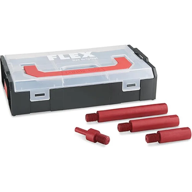 Flex EXS M14 Set Verlängerungsset für Rotationspolierer Poliermaschine in L-Boxx