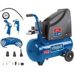 Scheppach Druckluft Kompressor HC26o Set 24L Luftkompressor 8bar + 14tlg. Set - Preisvergleich