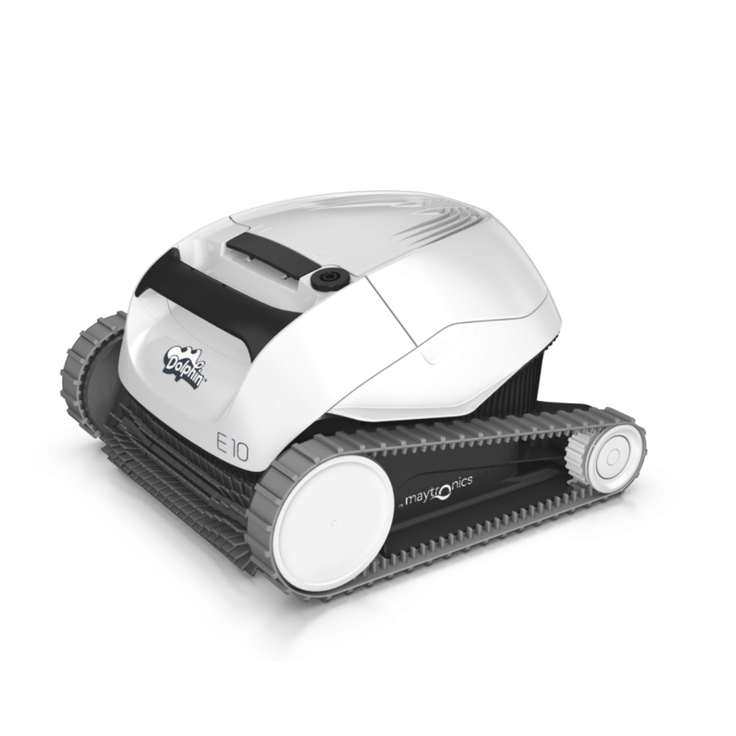 Maytronics Dolphin E10 Poolroboter - 6,3 kg Bodenreiniger 27 cm Reinigungsbreite, für Pools bis 8 m Länge inkl. Scan-Software – Bild 2