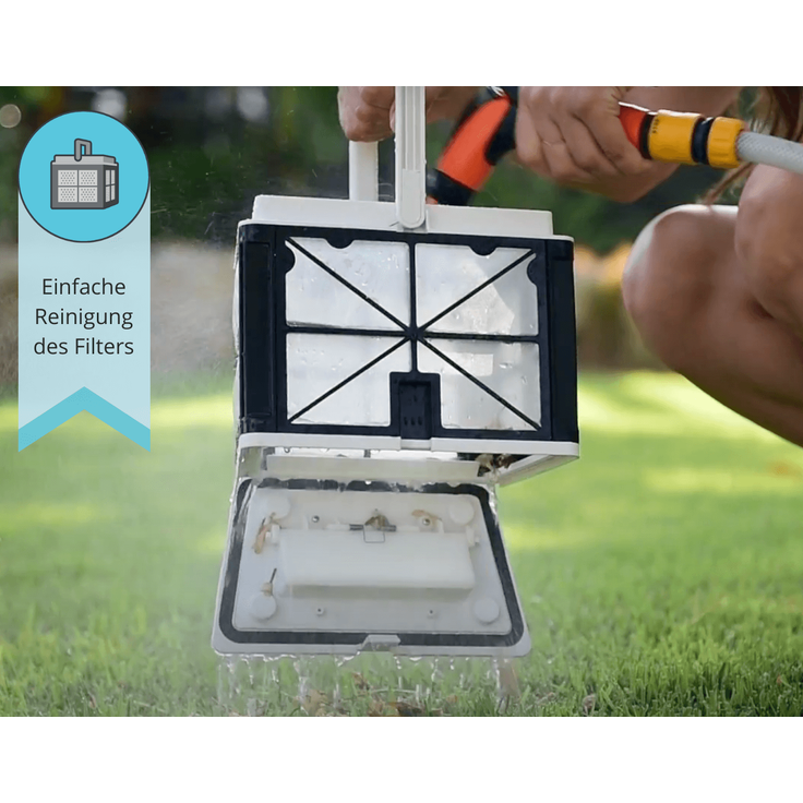 Maytronics Dolphin E25 Poolroboter, Wand- und Bodenreiniger, geeignet für Pools bis 8 m, 15 m³/h Saugrate, 15 m Kabellänge – Bild 7