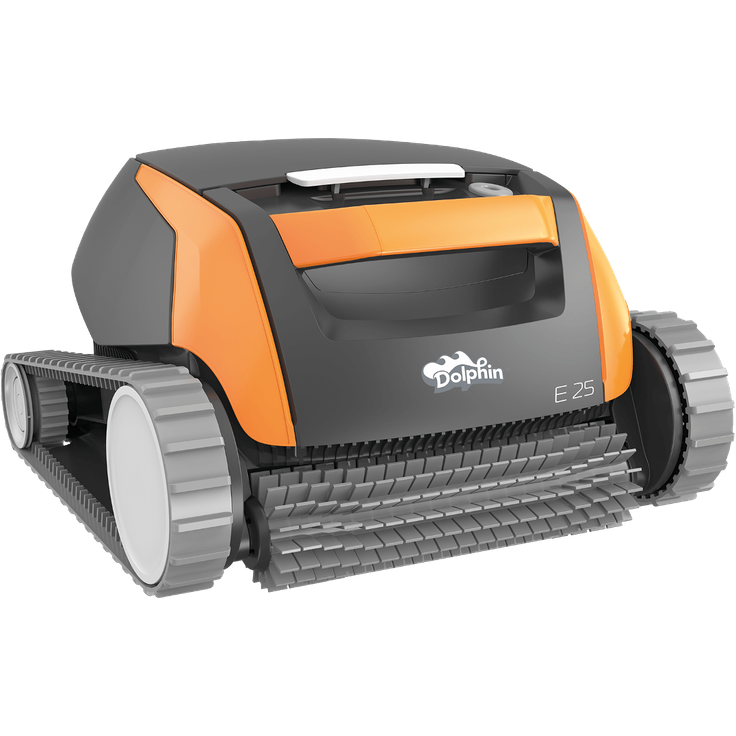 Maytronics Dolphin E25 Poolroboter, Wand- und Bodenreiniger, geeignet für Pools bis 8 m, 15 m³/h Saugrate, 15 m Kabellänge – Bild 1