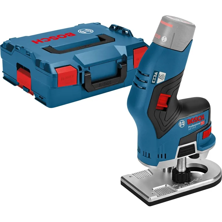 Bosch Professional Akku-Kantenfräse GKF 12V-8 Solo in L-Boxx