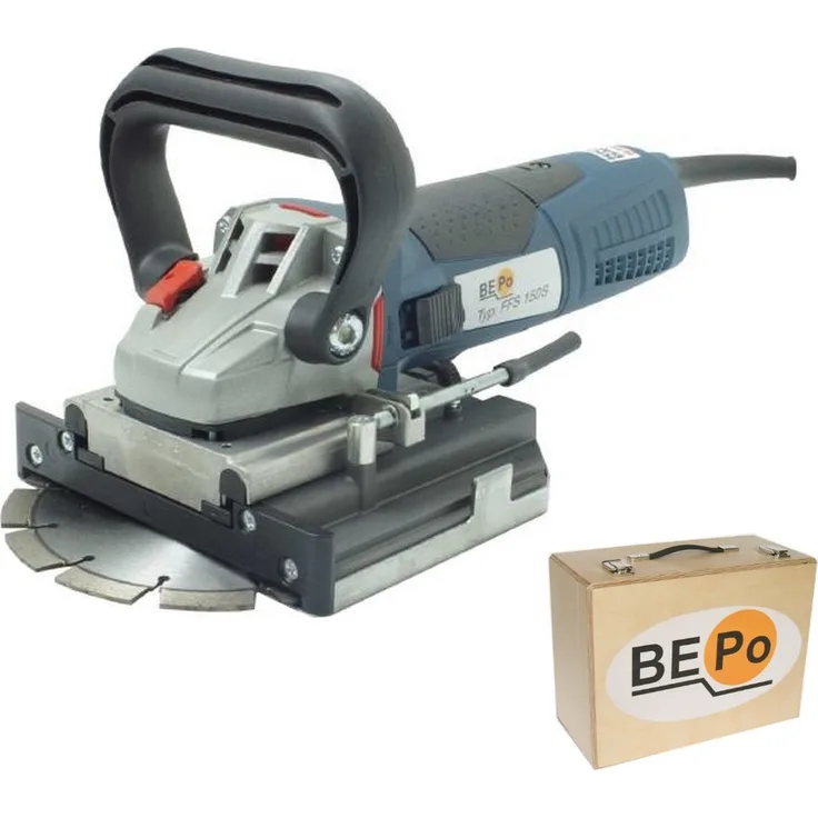 Bepo Fensterfugensäge FFS 150 S 6150/000 Säge Diamant Trennscheibe Holzkoffer