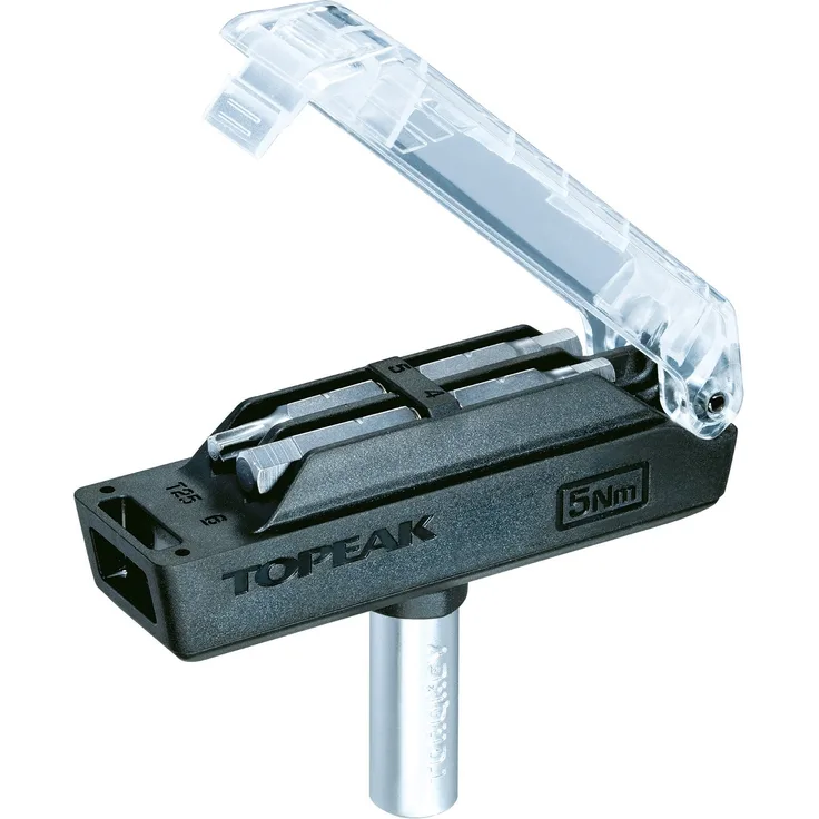 Topeak Drehmomentschlüssel Torque 5 Nm, Schwarz Silber