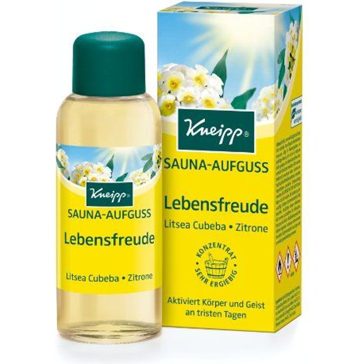 Kneipp Sauna-Aufguss Lebensfreude 2er Pack 2 x 100 ml für Alle Hauttypen geeignet