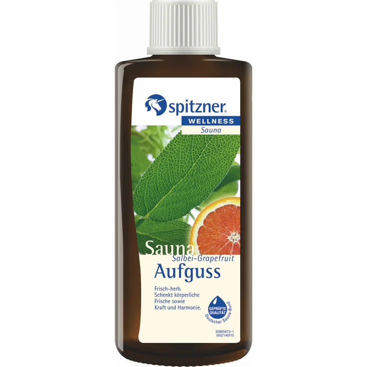 Spitzner Saunaaufguss Salbei Grapefruit 190ml 8850051 – Bild 1