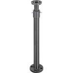 Teleskopstützfuß für Einhänge Gegenstromanlage