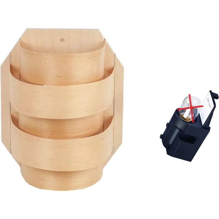Sauna Leuchten Set klein inkl. Fassung