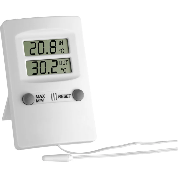 TFA 30.1009 Digitales Innen-Außen-Thermometer – Bild 1