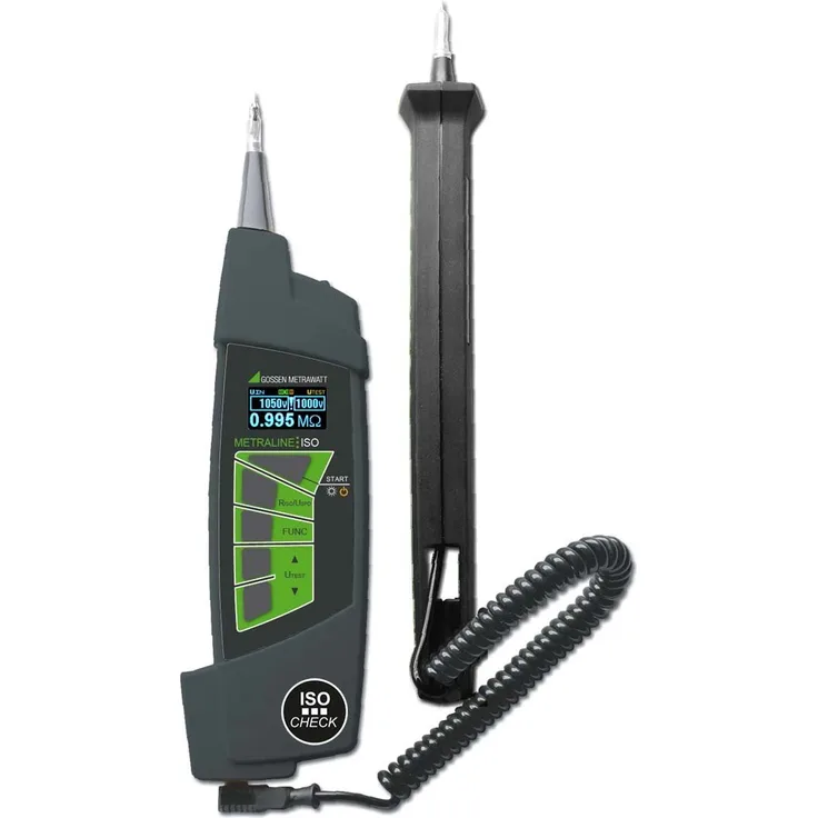 GOSSEN Metrawatt Isolationstester 1 G 50...1000 VDC 600 VAC (METRALINE ISO-CHECK)