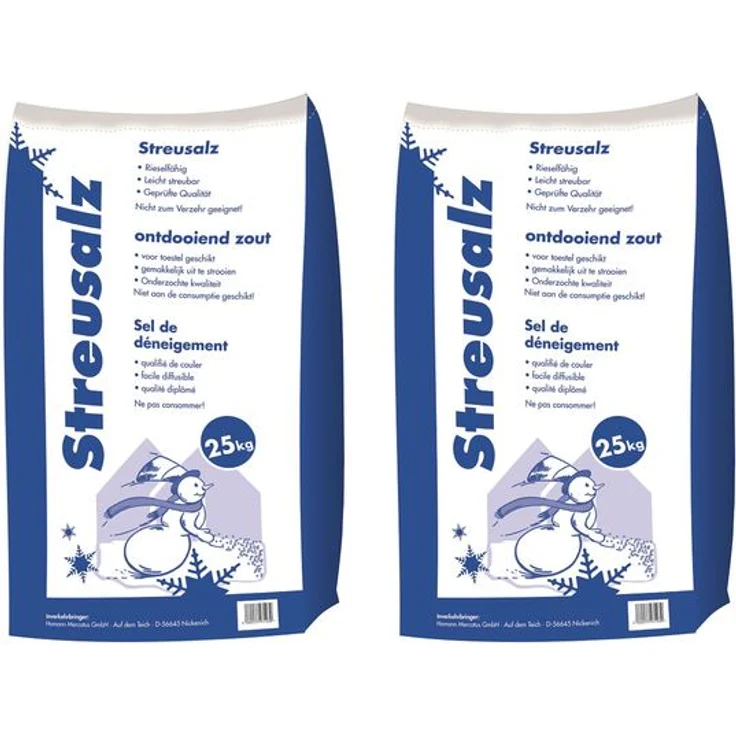 Hamann Streusalz 50 kg (2 x 25 kg)