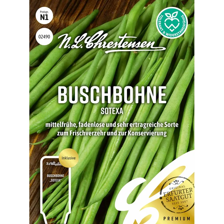N.L. Chrestensen Buschbohne Sotexa