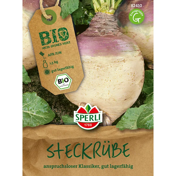 Sperli BIO Steckrübe Gelbe aus Friesland