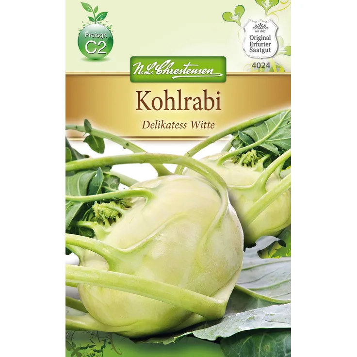 N.L. Chrestensen Kohlrabi Delikateß weißer