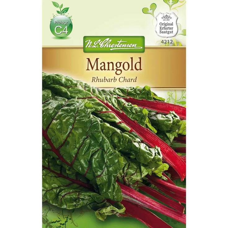 N.L. Chrestensen Mangold Rhubarb Chard, rot