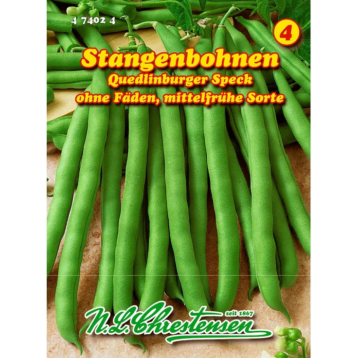 N.L. Chrestensen Stangenbohnen, Quedlinburger Speck