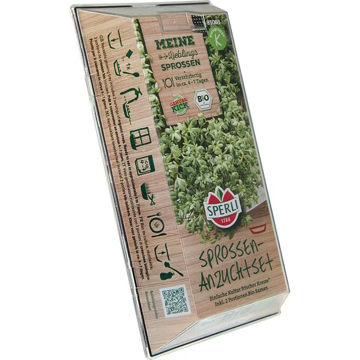 Sperli BIO Keimsprossen Kresse Starter-Set