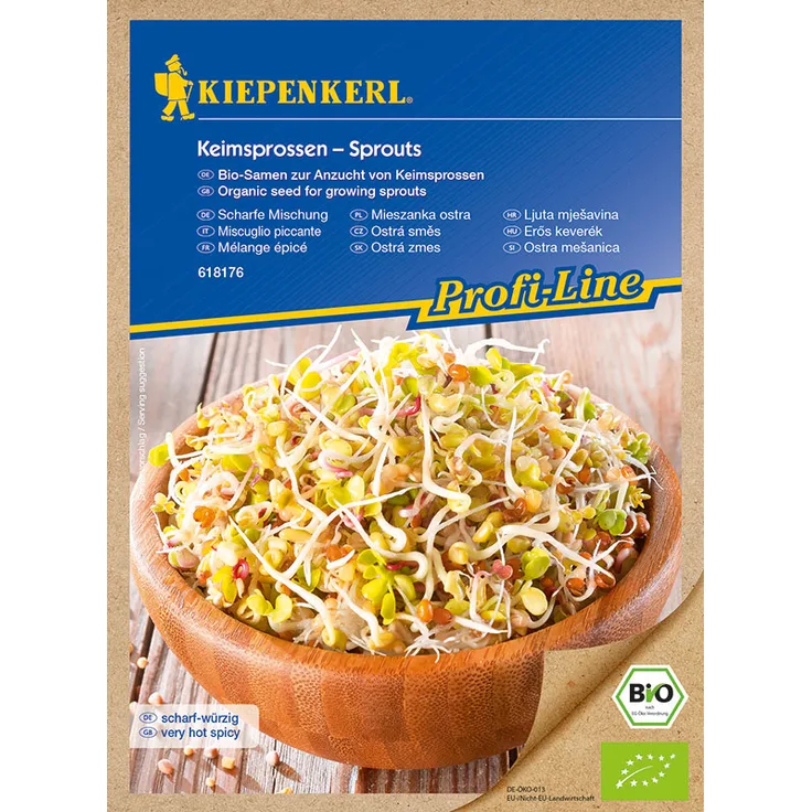 Kiepenkerl BIO Keimsprossen Unsere Feurige Mischung, 40g