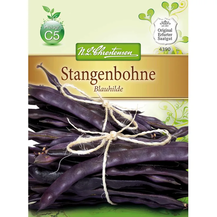 N.L. Chrestensen Stangenbohnen Blauhilde