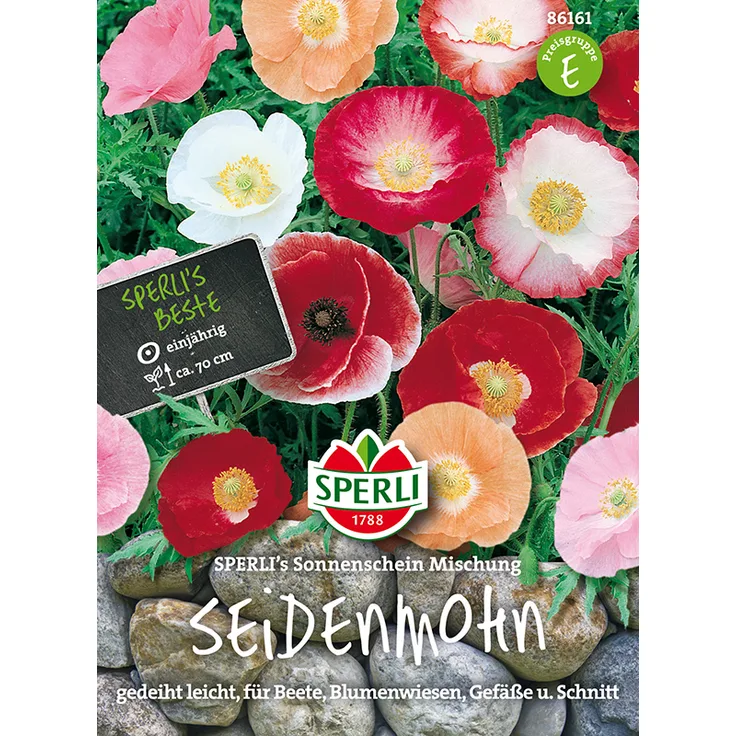 Sperli Mohn Sonnenschein Mischung (Seidenmohn)