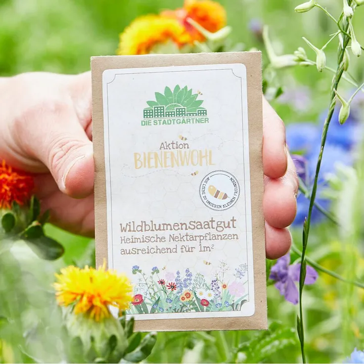 Die Stadtgärtner Die Stadtgärtner Bienenwohl Wildblumensaatgut
