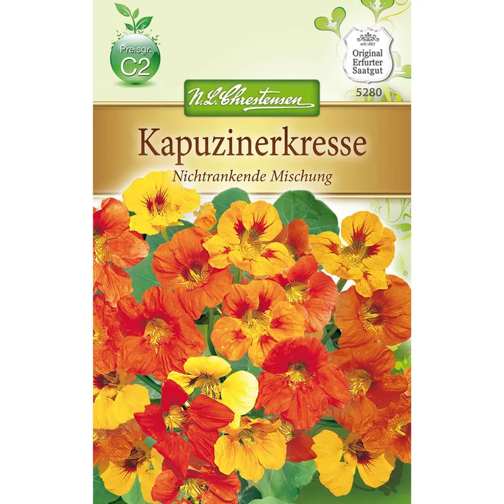 N.L. Chrestensen Tropaeolum majus Kapuzinerkresse, niedrige Mg.