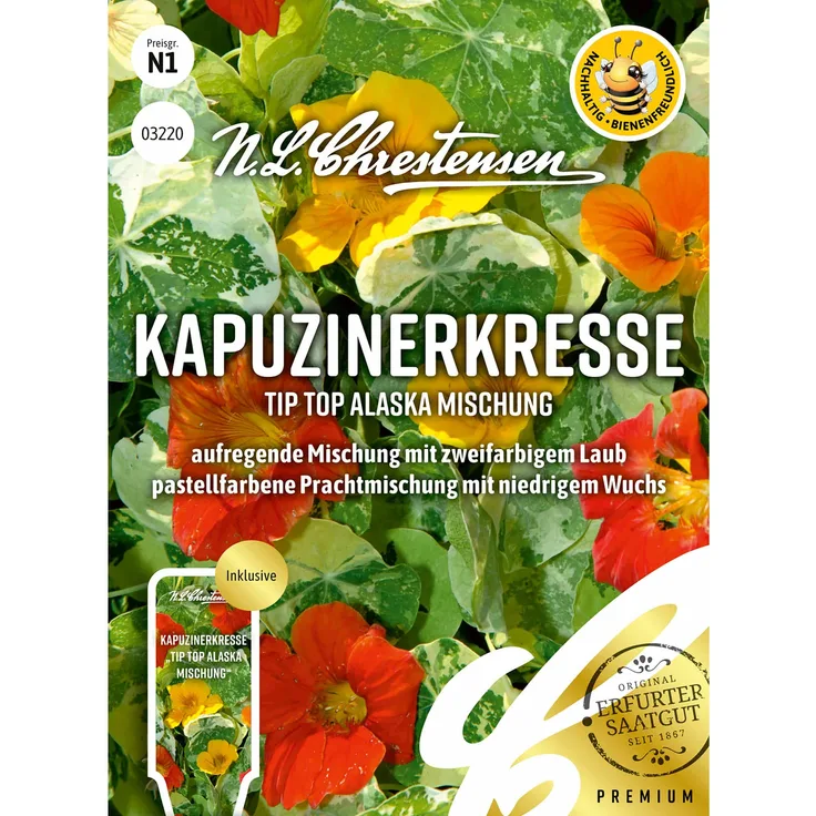 N.L. Chrestensen Kapuzinerkresse Tip Top Alaska Mischung
