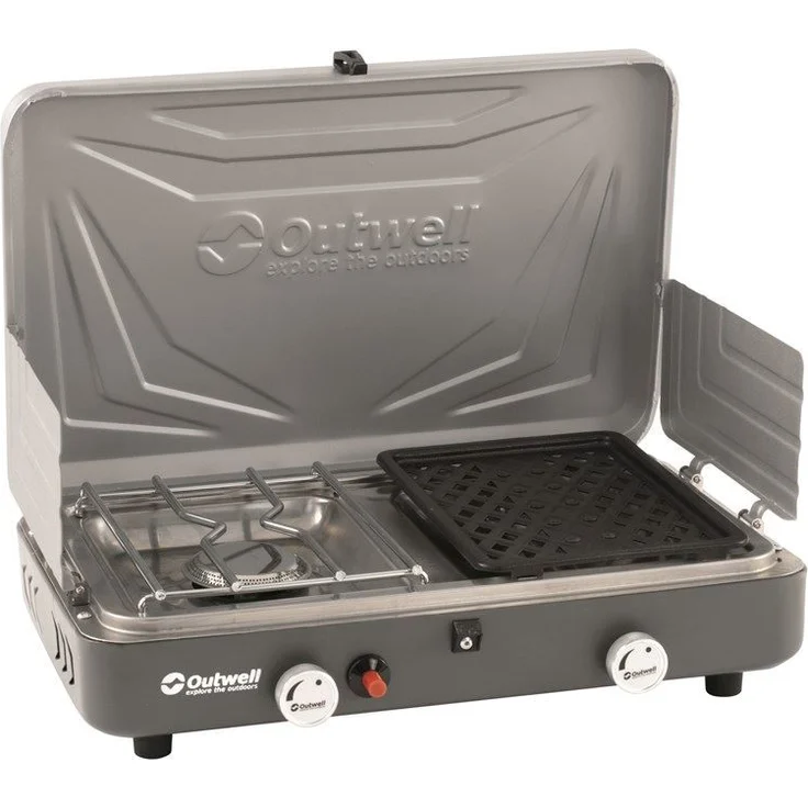 Outwell Jimbu Stove Kocher mit 1 Brenner und 1 Grill – Bild 1