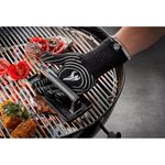 GEFU Grillhandschuh mit Silikonmusterung schwarz