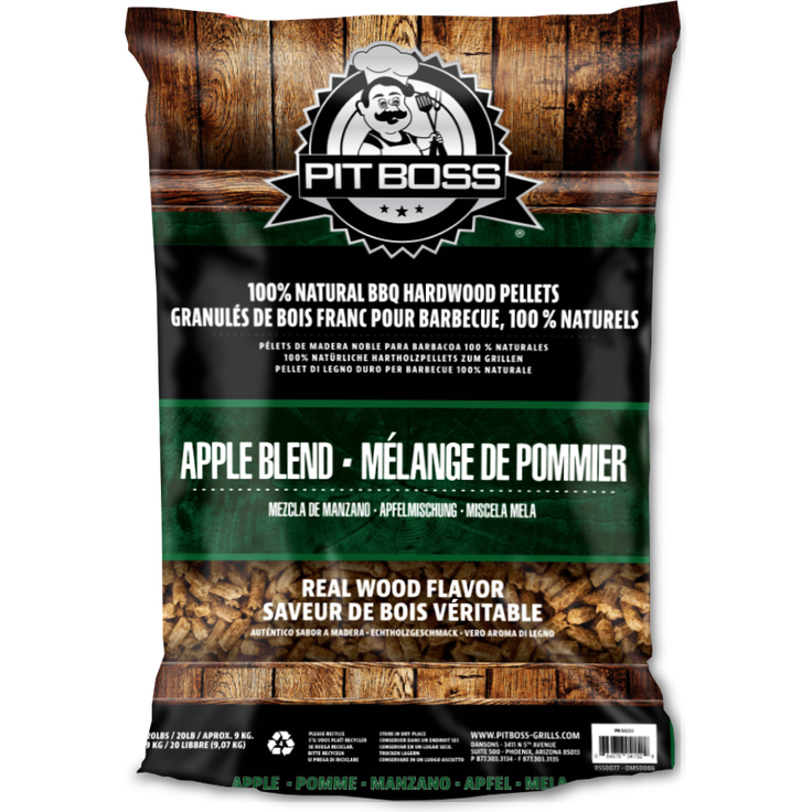 Pellet 'GRILL FUEL' - 9kg Sack - Apfelholz Apple