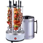 SMAK BBQ Tischgrill, Schaschlikgrill als Standgrill und Elektrogrill inkl 12 Spießdreher - Preisvergleich