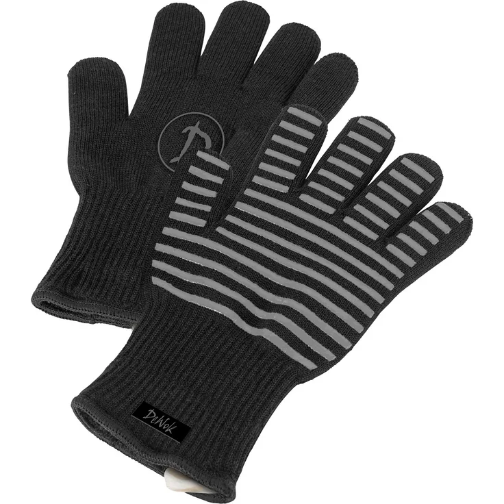 DeWok Grillhandschuhe - schwarz-grau