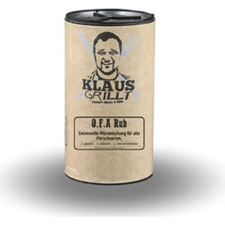 Klaus Grillt - O.F.A. Rub (One for All Rub) 120g Streuer