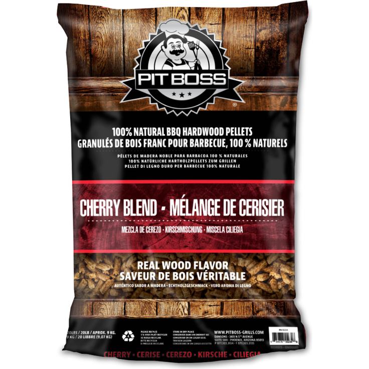 Pellet 'GRILL FUEL' - 9kg Sack - Kirschholz Cherry