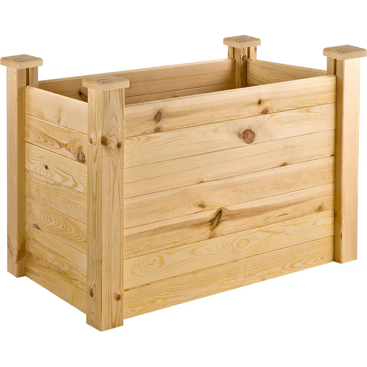 Dema Holz Hochbeet Pflanzbeet Blumenbeet Pflanzenbeet Gartenbeet Kiefer Cicero 104x63x77 cm