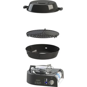 Bild für Cadac Safari Chef 30 Compact Lite Gasgrill leichtgewichtiger Campinggrill ø 30 cm 6525L1-20-UN