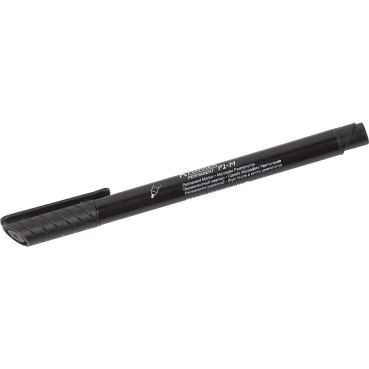 Dönges Permanent-Marker, schwarz (Beschriftungsstift Bezeichnungsstift) - Preisvergleich – Bild 1