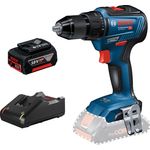 Bosch Professional Akku-Bohrschrauber GSR 18V-55 / 1x 4,0 Ah Akku + Ladegerät